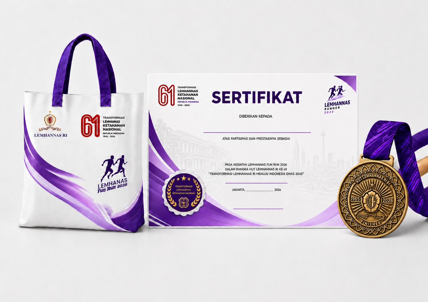 Benefit peserta FUN RUN LEMHANNAS